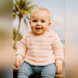 Nanette Baby Cream Sweater 12m Baby girl